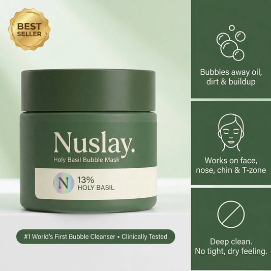 Nuslay™ Holy Basil Bubble Deep Mask